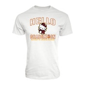 USC Trojans White Unisex Hello Kitty Dream Degree Tamarac Ringspun T-Shirt